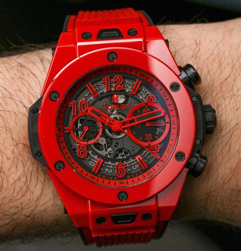 hublot big bang red strap|Big Bang Unico Red Magic 42 mm .